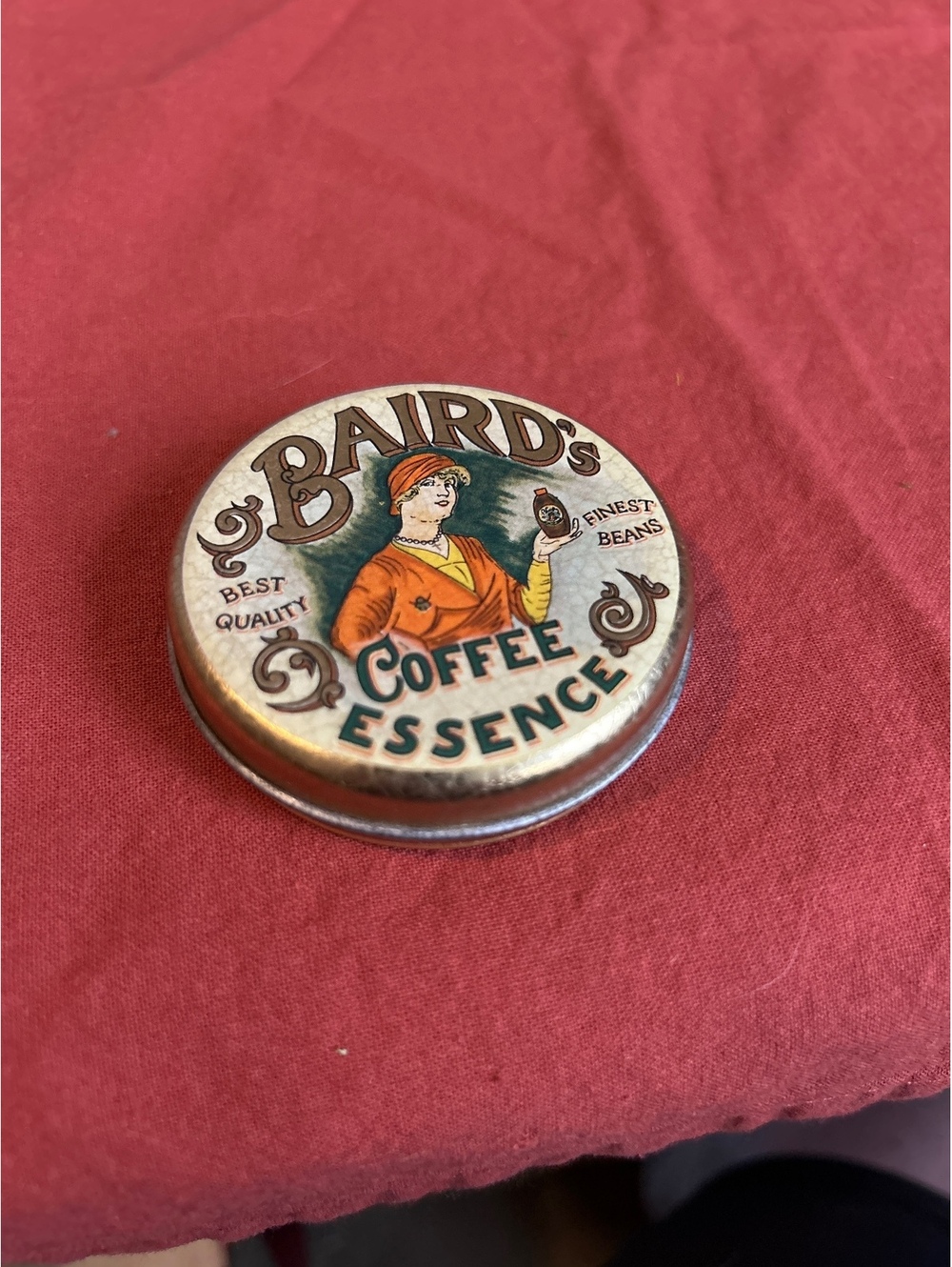 Bairds coffee small tin